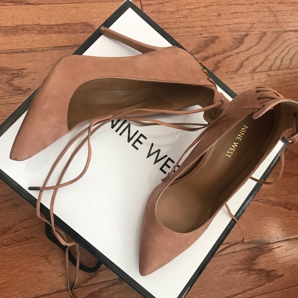 Nine West Lace Up Heels